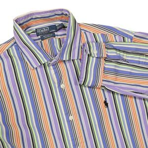 POLO RALPH LAUREN Men's XL Westerton Custom Fit Long Sleeve Button Up‎ Shirt